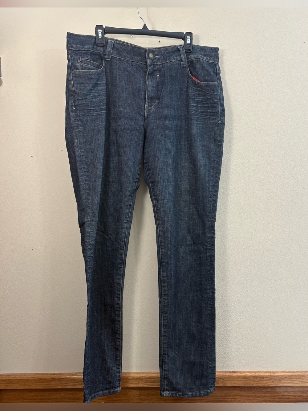Ooh La La Skinny Leg Shuffle Jeans women’s 16 blue